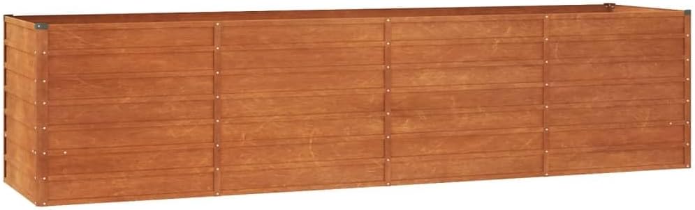 Hochbeet Cortenstahl Hochbeet for Graten 320x80x77 cm Rostig