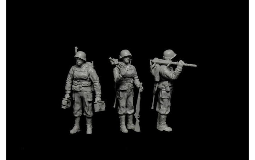 Bausatz LCVP with US Infantry 1:35Kunststoff Modellbausatz