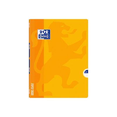 Oxford Openflex - Cahier polypro 24 x 32 cm - 140 pages - grands carreaux (Seyes) - disponible dans différentes couleurs