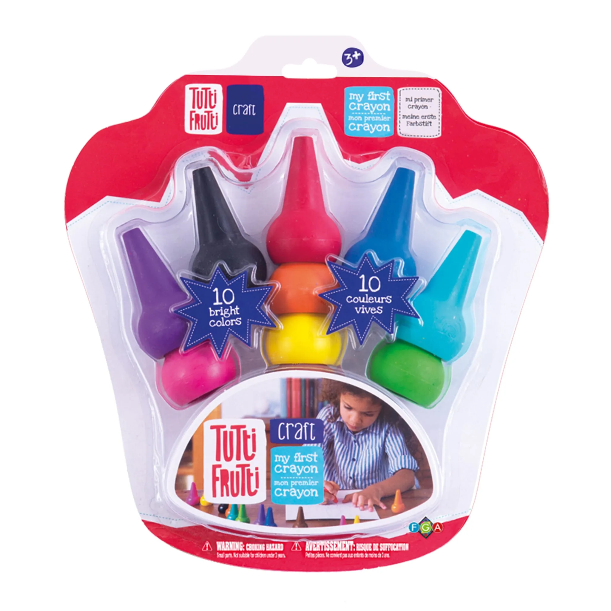 Tutti Frutti Premier Crayons à Doigt (10)