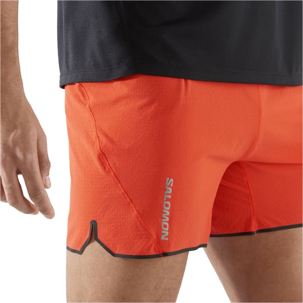 Short running SALOMON SENSE AERO 5'' SHORTS M CHERRY TOMATO