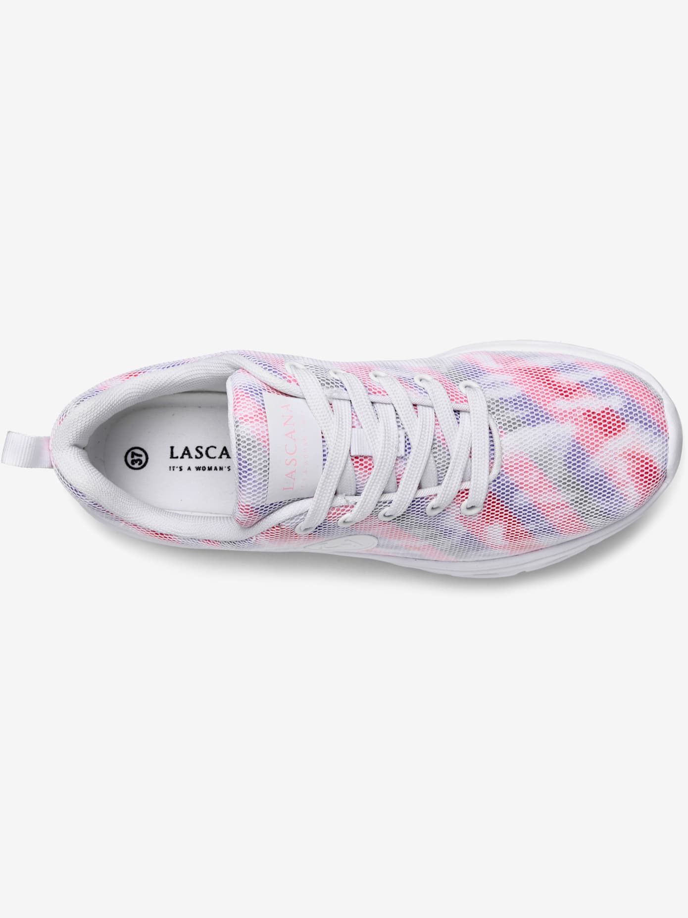 Baskets sneakers tendance imitation batik