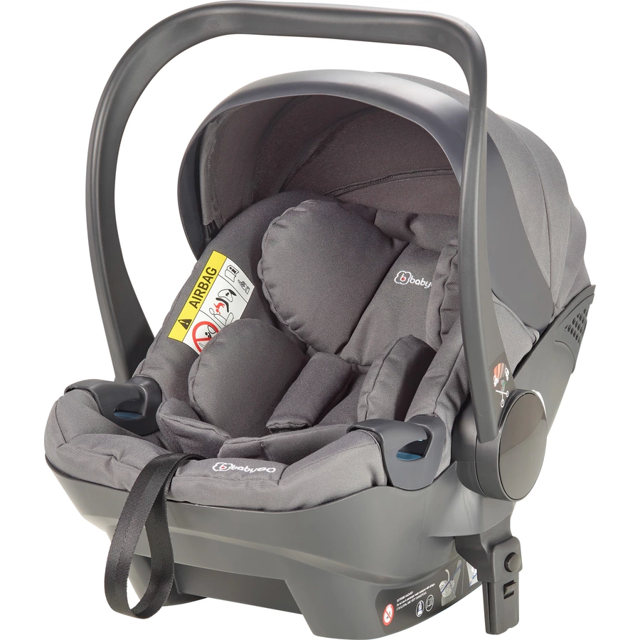 babyGO Geschwisterwagen Duo Mega Ultra Set Grey
