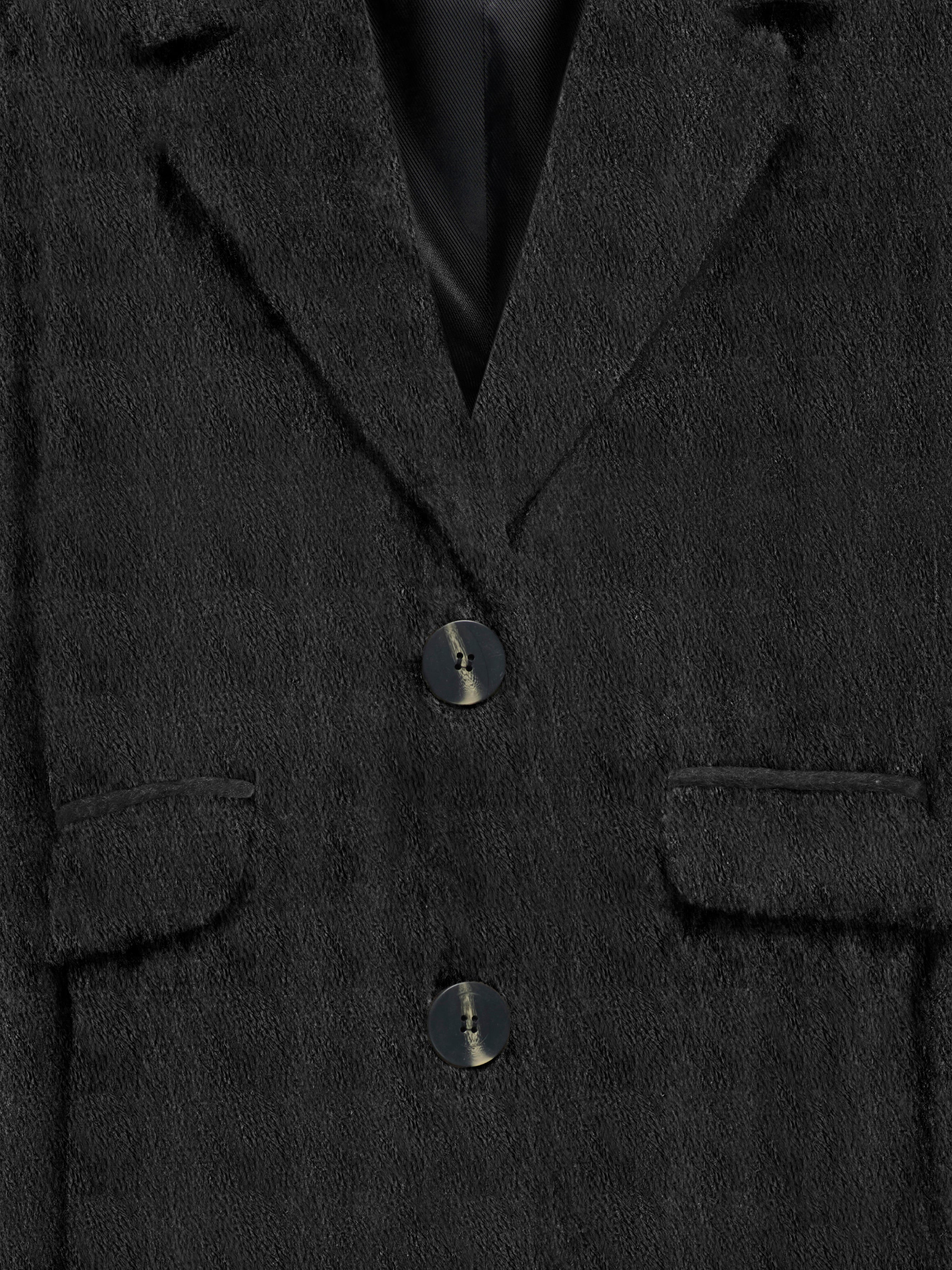 KOGVALBORG Mantel Black