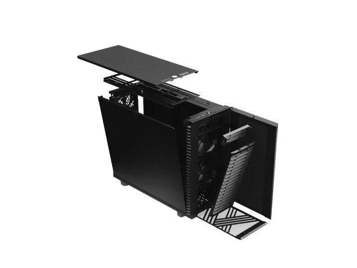 Fractal Design Define 7 - Tower - udvidet ATX - ingen strømforsyning (ATX) - sort - USB/Lyd