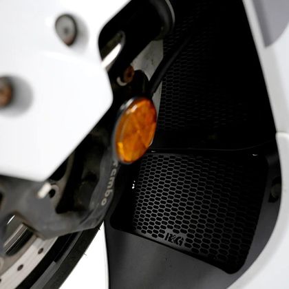 Protection de radiateur R&G Racing d'huile - noir