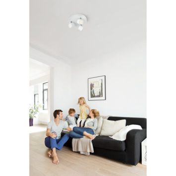 Philips triospot Star wit - Incl 3X LED 3W dimbaar