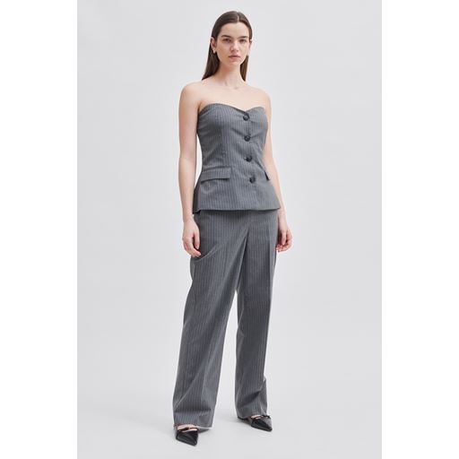 Second Female Emeli Bukser, Grey Melange, XL