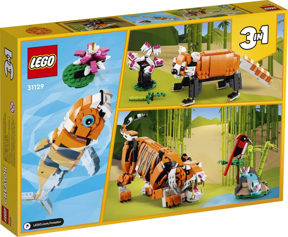 LEGO®CREATOR 31129 - SA MAJESTE LE TIGRE