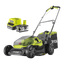 Batteridrevet gressklipper 37 cm 18 V 4,0 Ah