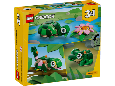 LEGO Schildpad met waterlelie (31377)