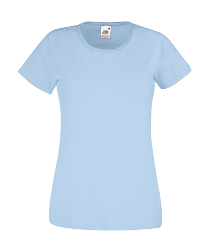 Fruit of the Loom 61-372-0 - T-Shirt Femme 100% Coton Lady-Fit