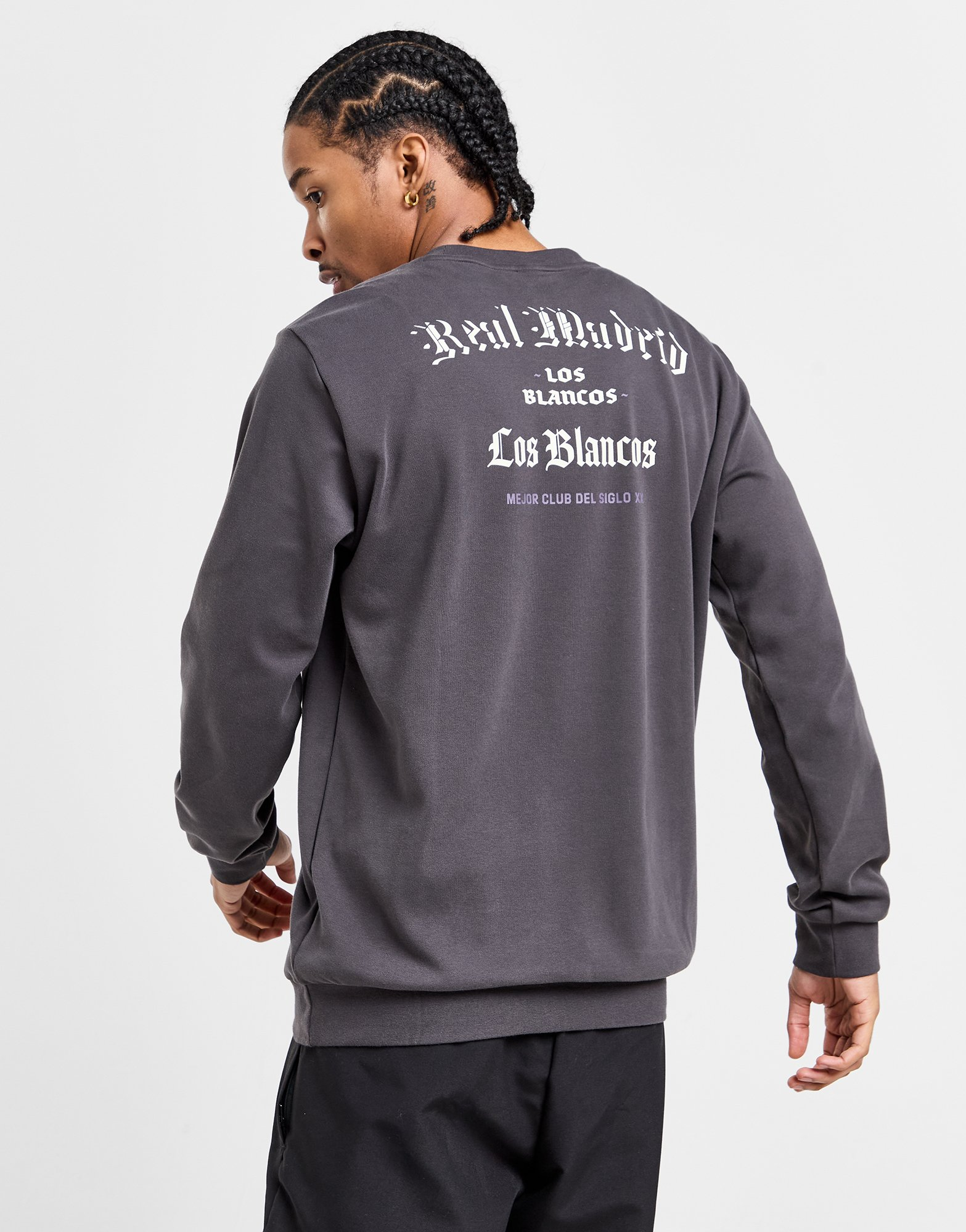 adidas Sweat-shirt ras-du-cou Real Madrid Cultural Story