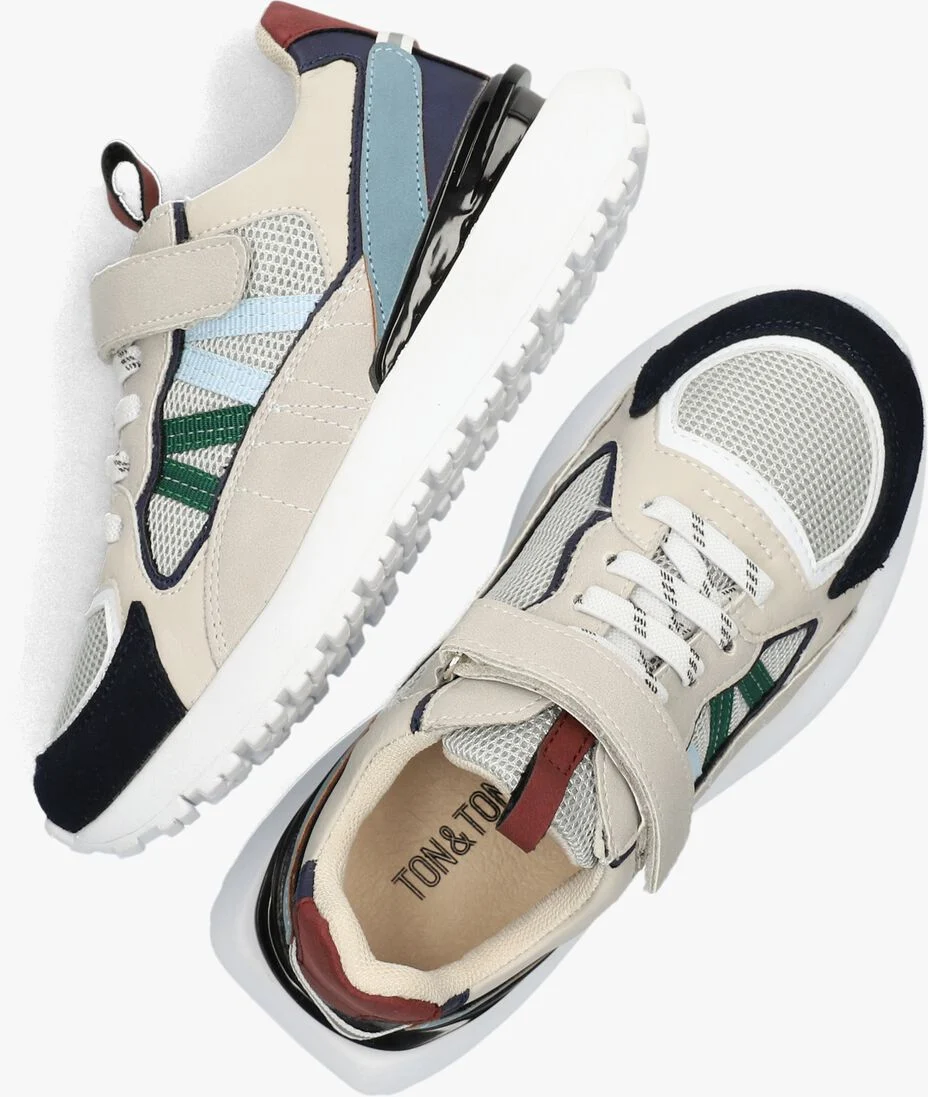 TON & TON blauwe ton & ton lage sneakers ericson