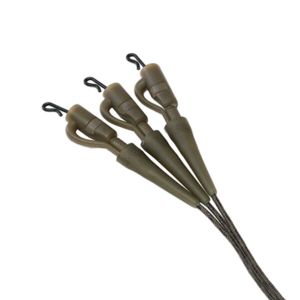Bas de Ligne Leadcore Leadclip Trakker 45lb (75cm) (3 pièces)