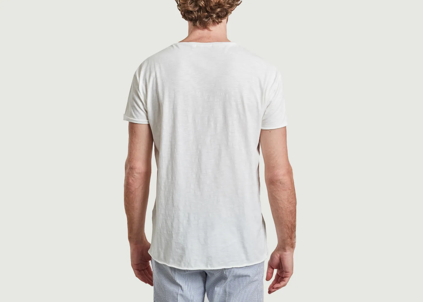 T-shirt flammé coupe relax Roger Nudie Jeans