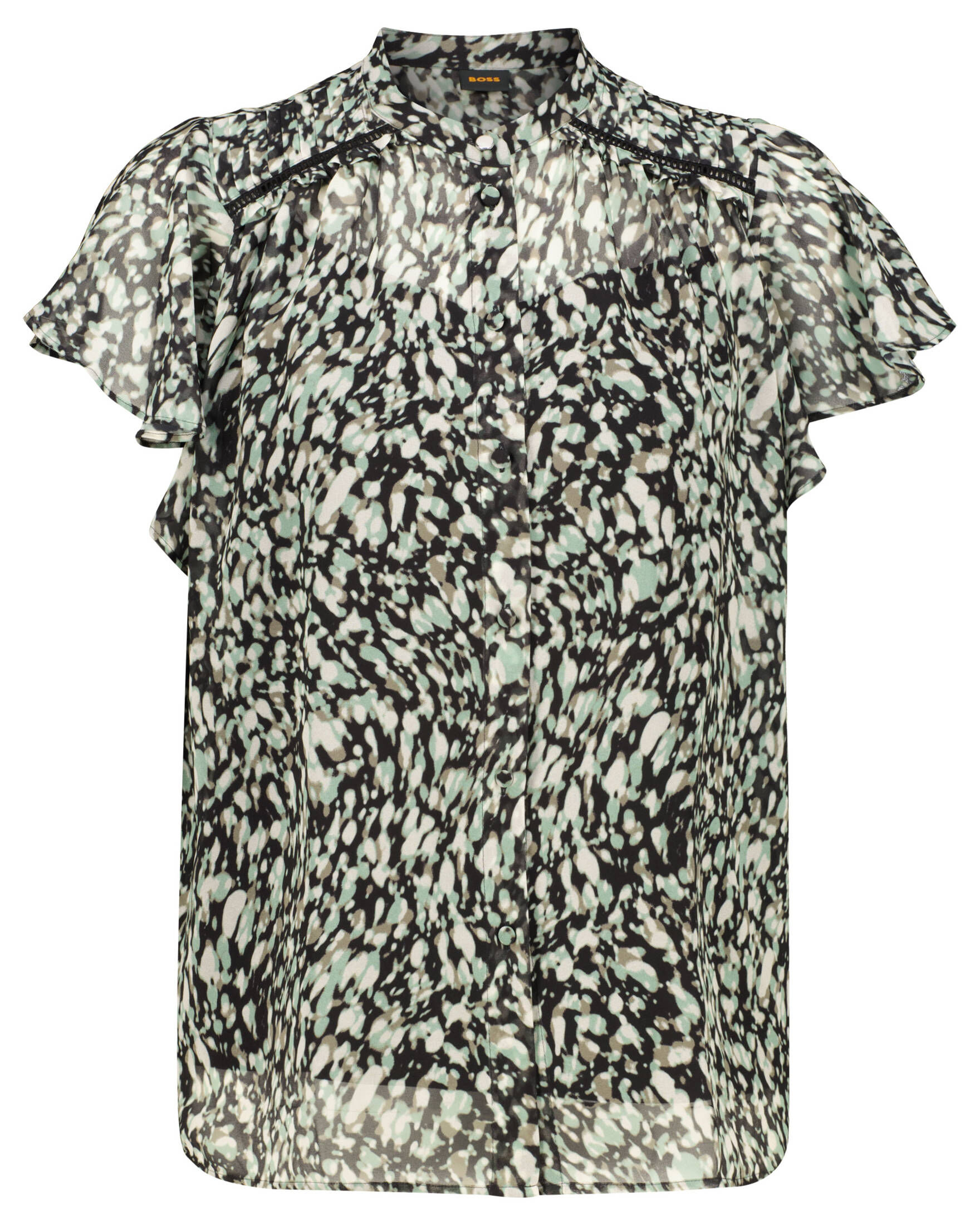 BOSS| Damen Bluse BAULA aus zartem Crêpe
