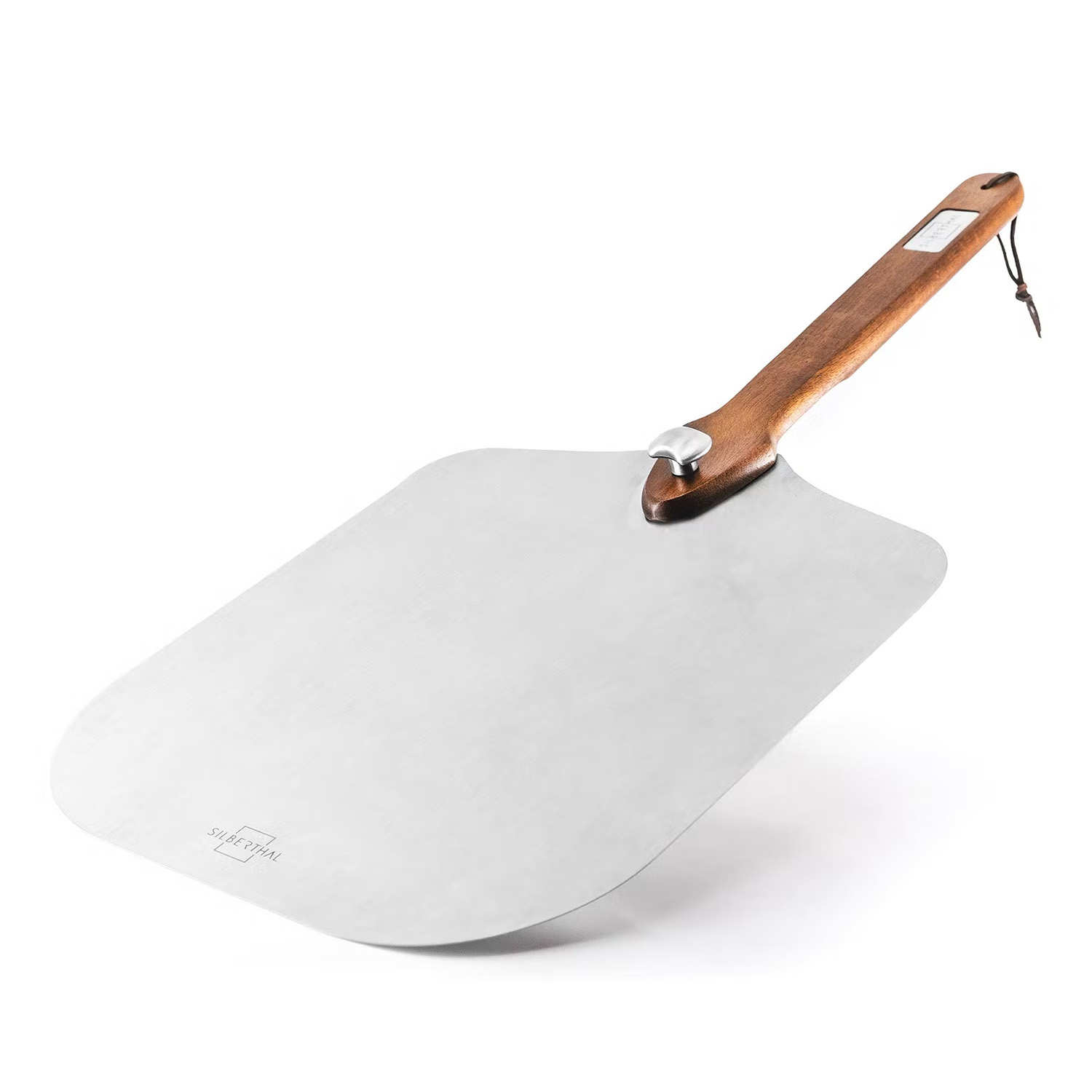 Pelle à pizza en inox - manche tournant - Ø 30cm