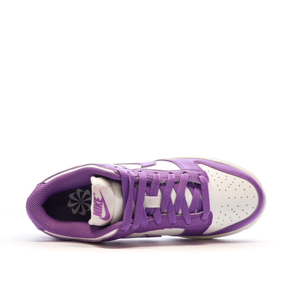 Nike Baskets Violette/Blanche Femme Nike Dunk Low