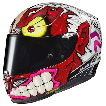 Casque Hjc RPHA 11 - TWO FACE DC COMICS - Noir / Rouge