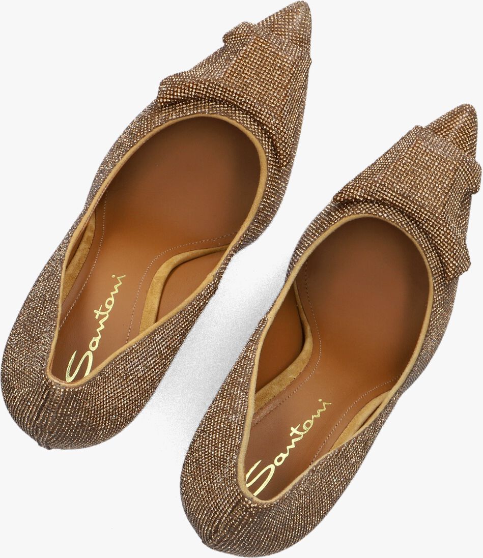 bronskleurig santoni pumps 70636
