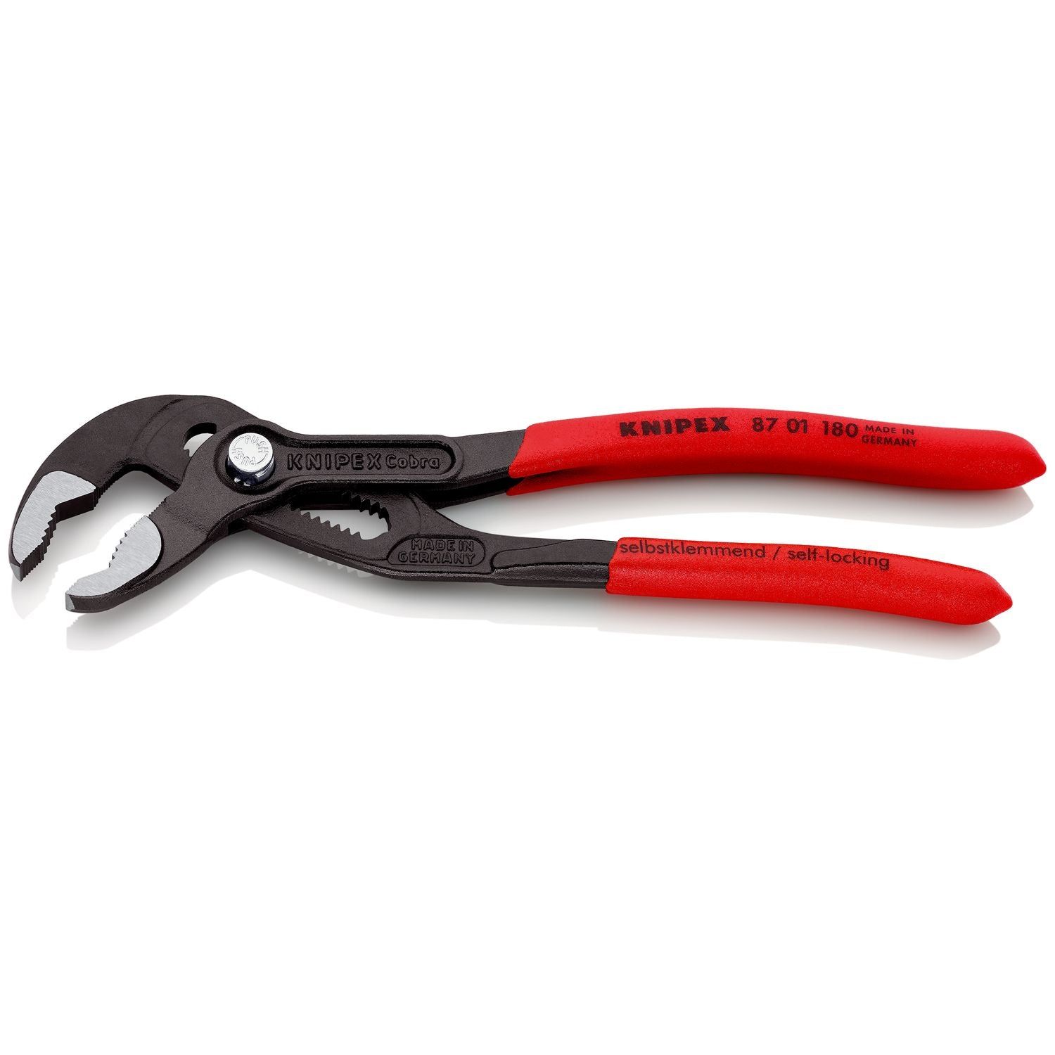 Knipex 87 01 180 Waterpomptang Cobra Gepolijst 180mm