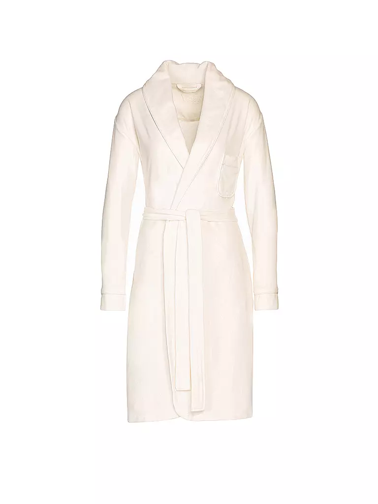 VOSSEN Damen Bademantel VIVIENNE Ivory creme