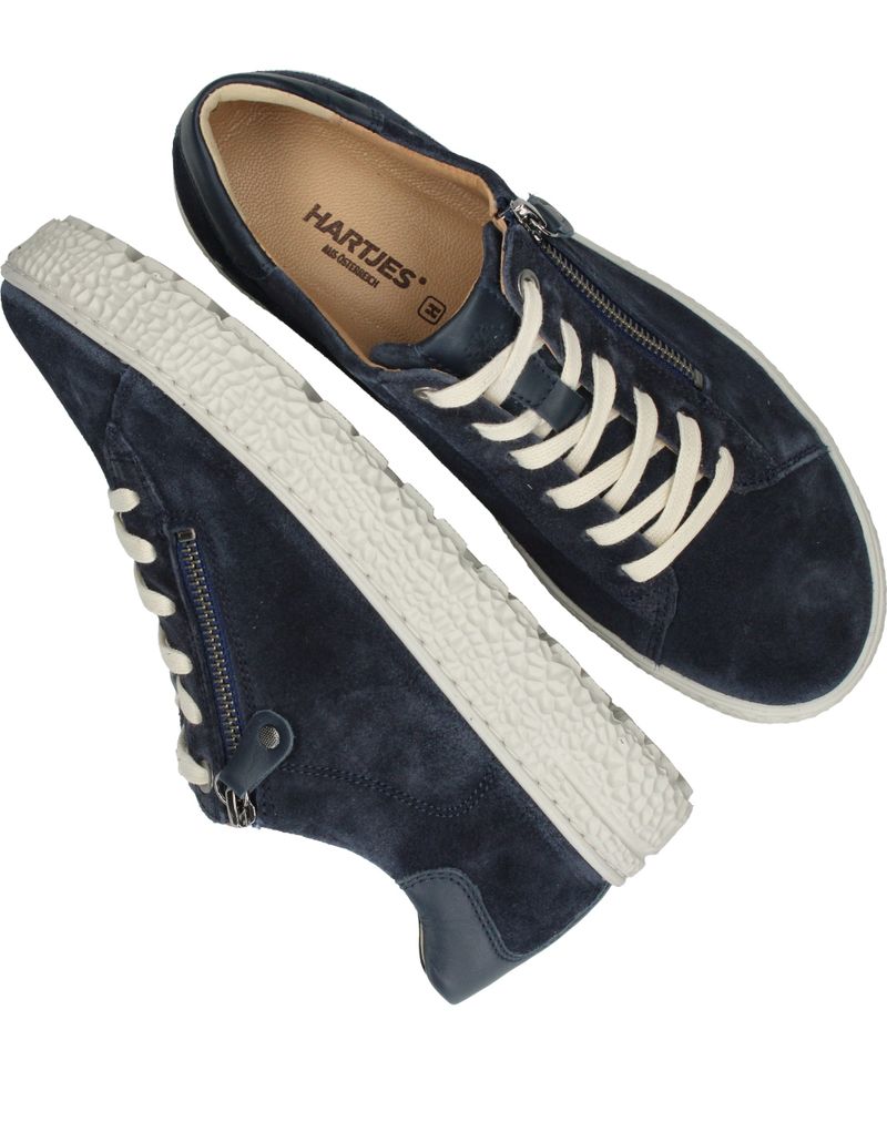 Hartjes Sneakers Blauw Dames