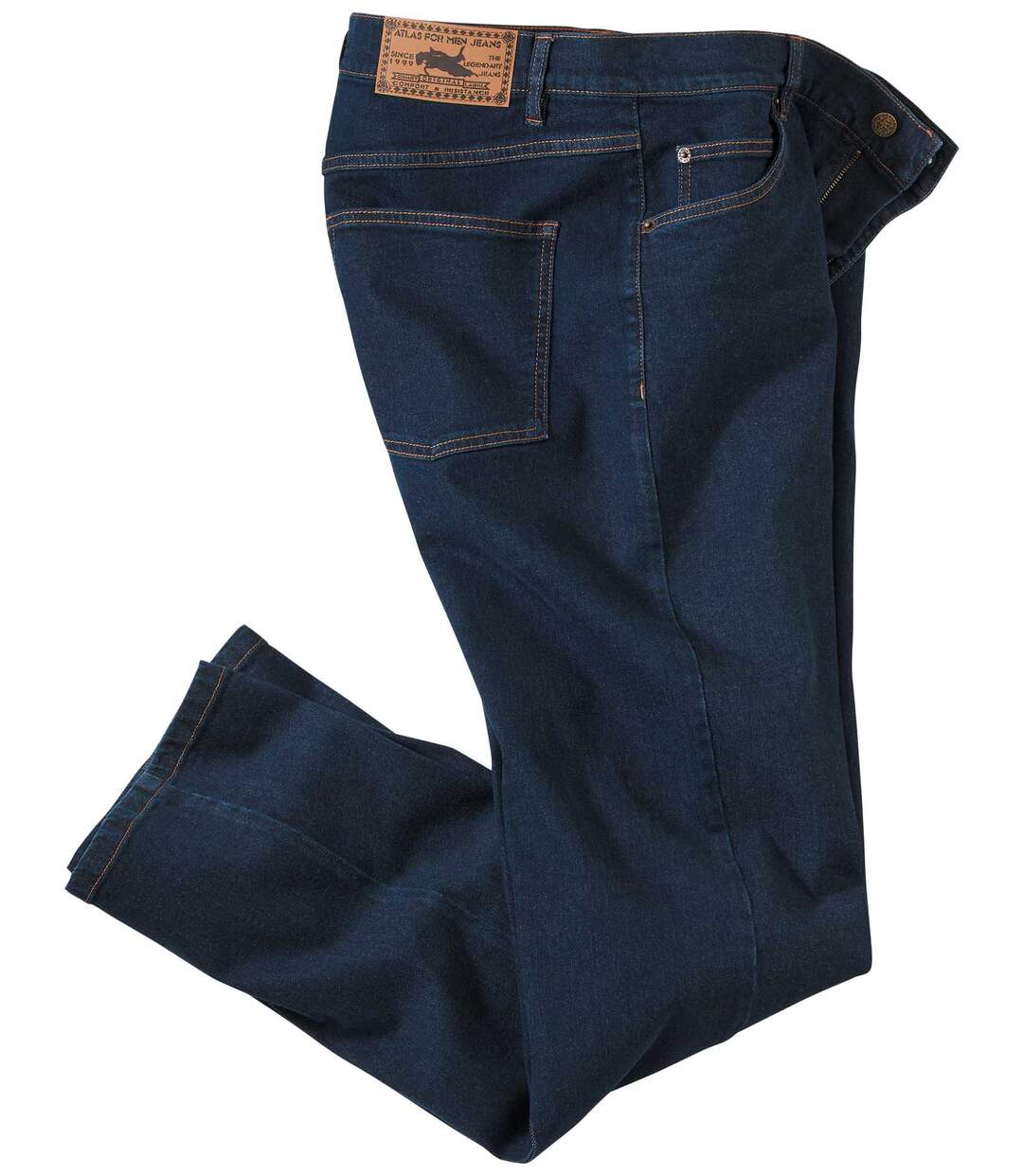 Jeans Regular Stretch Bleu