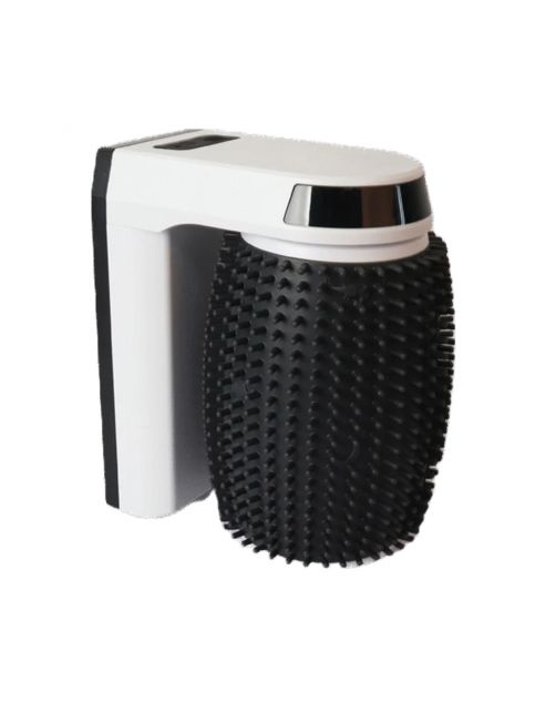 Petlux Automatische Borstel - Kattenvachtborstel - 15x11x19 cm Wit Zwart M