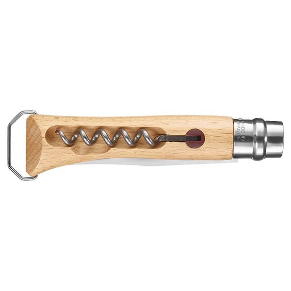 Couteau pliant N°10 Tire-bouchon et décapsuleur Opinel