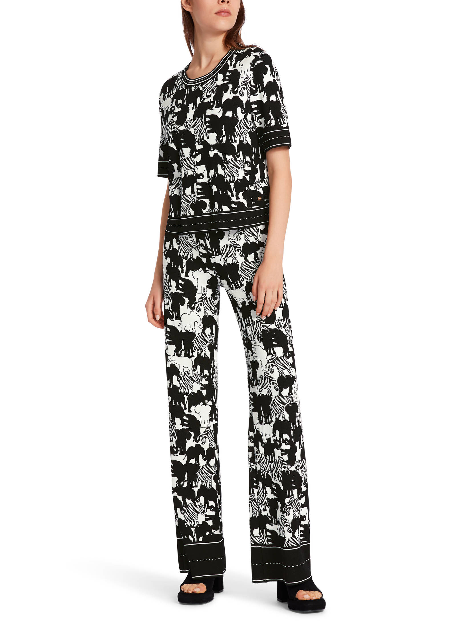 Marc Cain| Damen Pullover Kurzarm