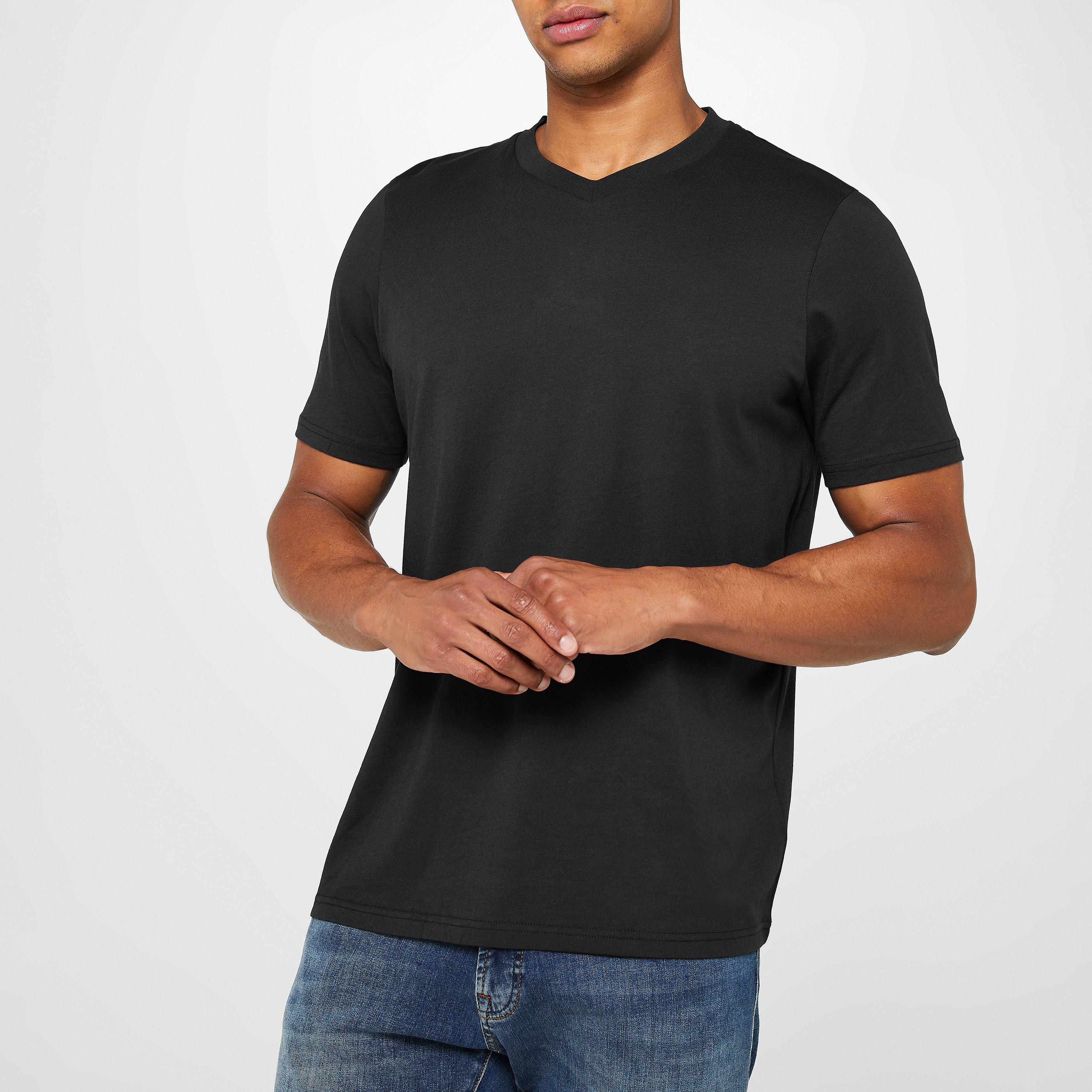 Donnay Three Pack V Neck T Shirt Mens
