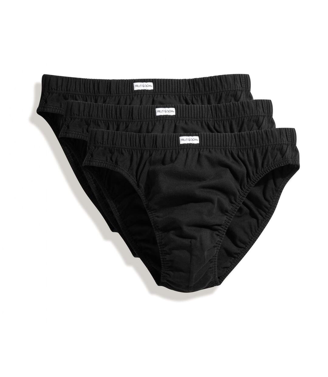 Lot 3 slips Homme - coton - noir - trio Pack 67-012-6