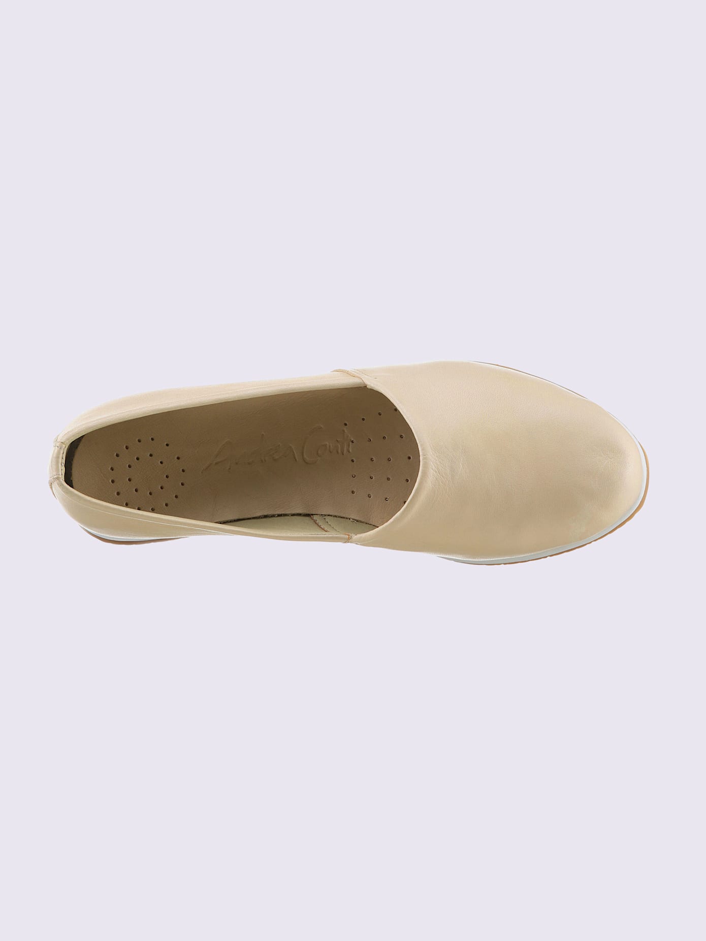 Trotteurs cuir nappa de vache