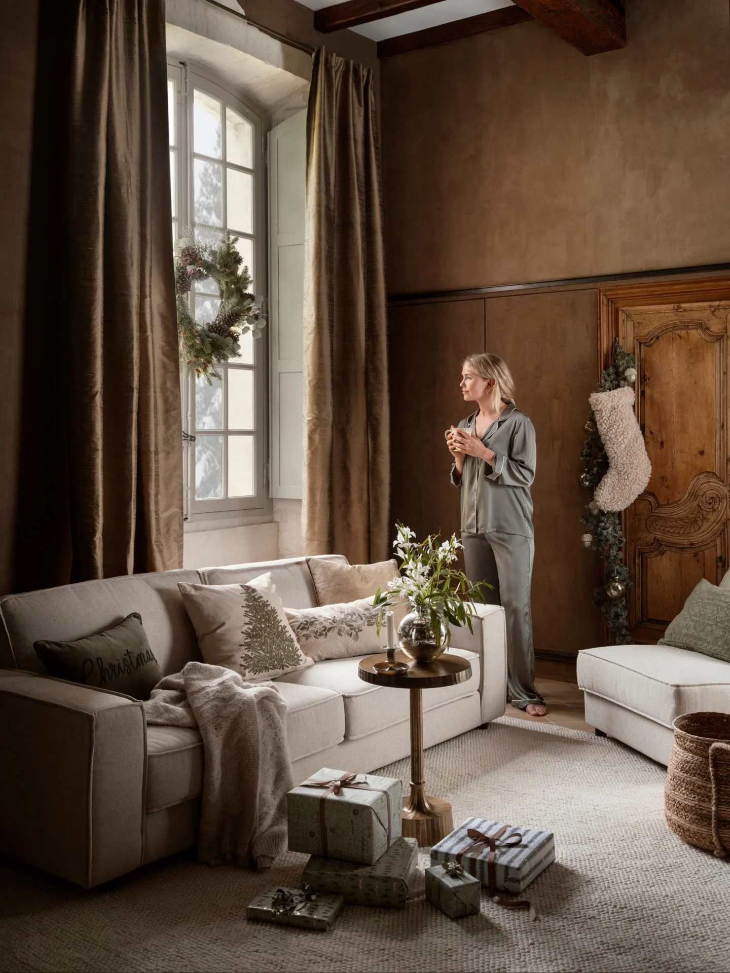 Gardin offwhite - 130x250 cm
