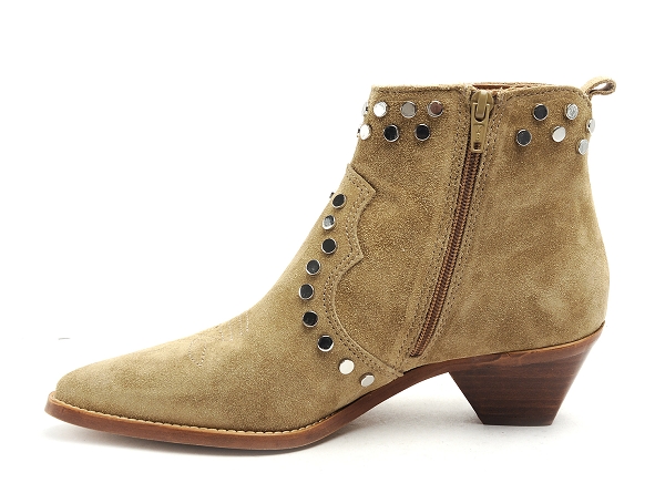 Alpe boots bottine talons femme 2017 beige
