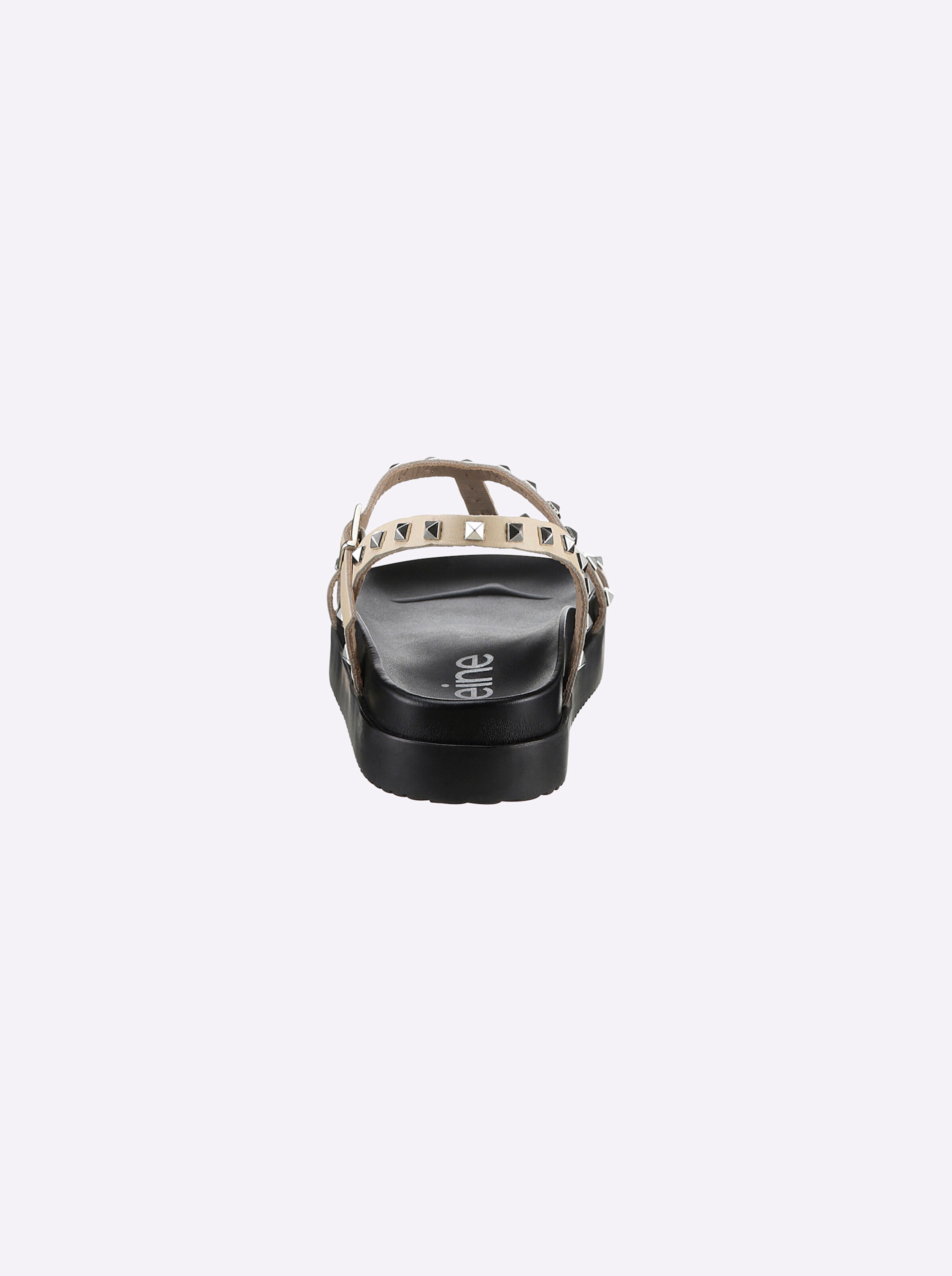heine Sandale in beige