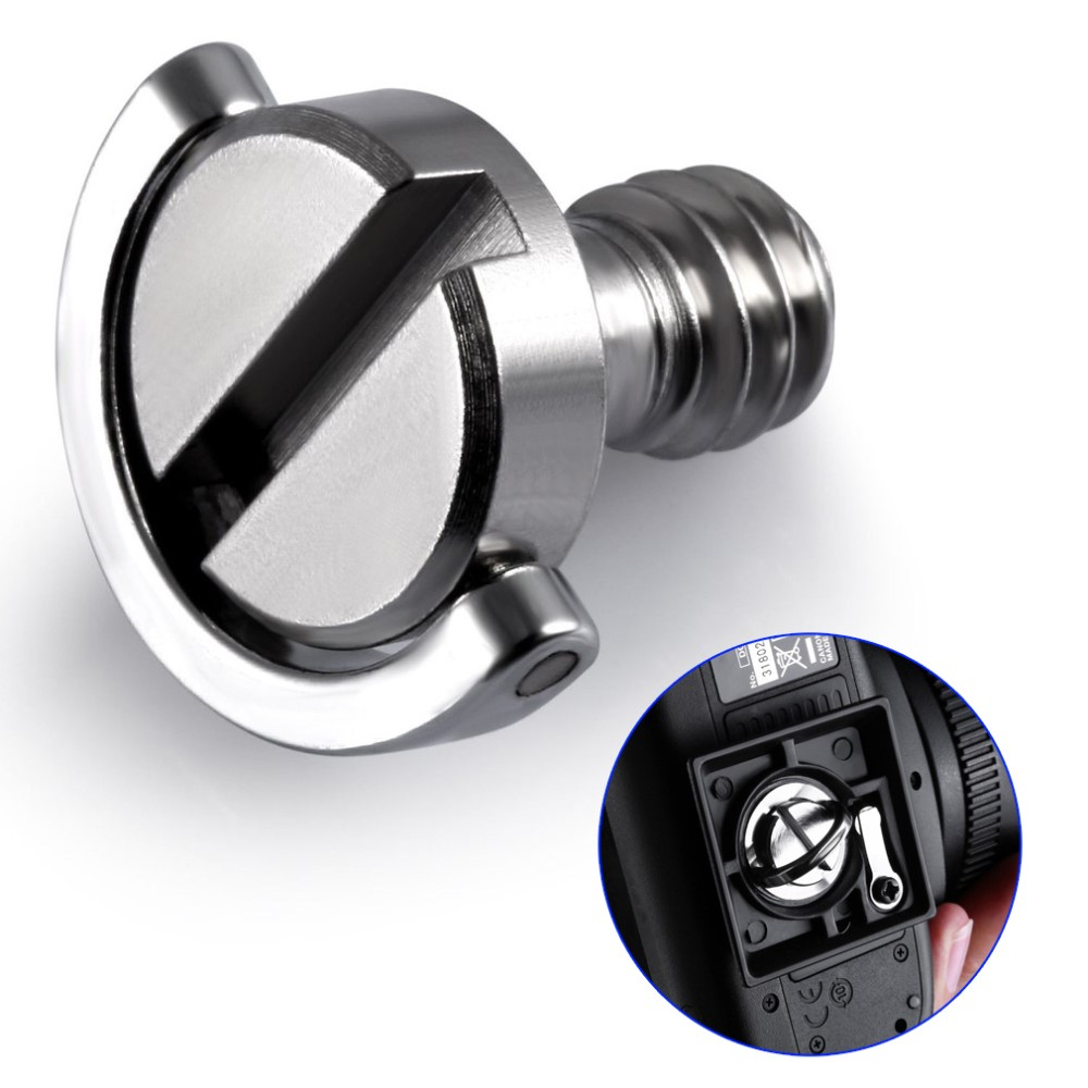 Sicherheitsstecker D-Ring Adapter für Kameras / GoPro mit 1/4