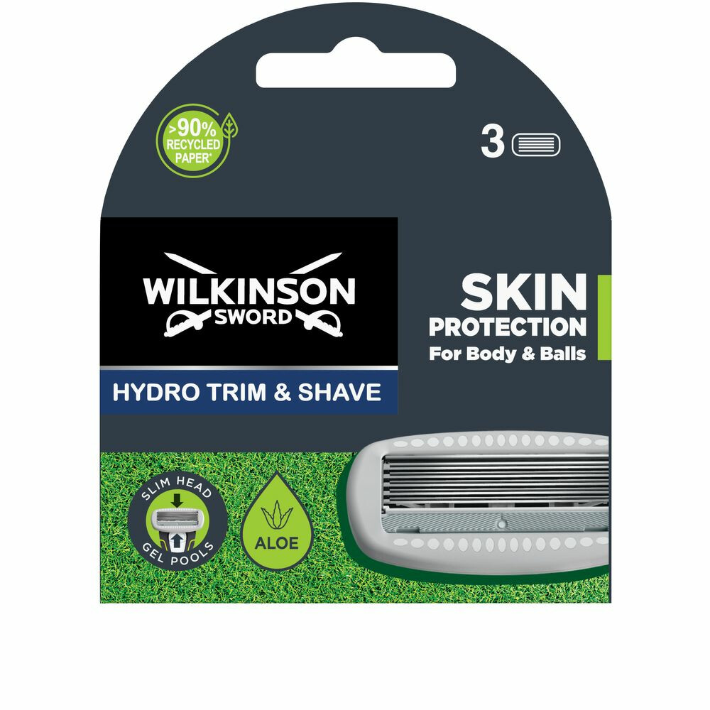 Wilkinson Hydro Trim & Shave Body & Balls Navulmesjes3 stuks