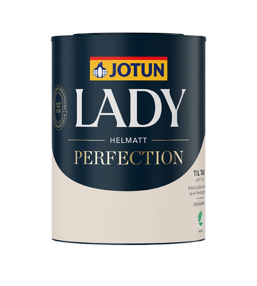 MALING JOTUN LADY PERFECTION HVIT BASE 0,68L