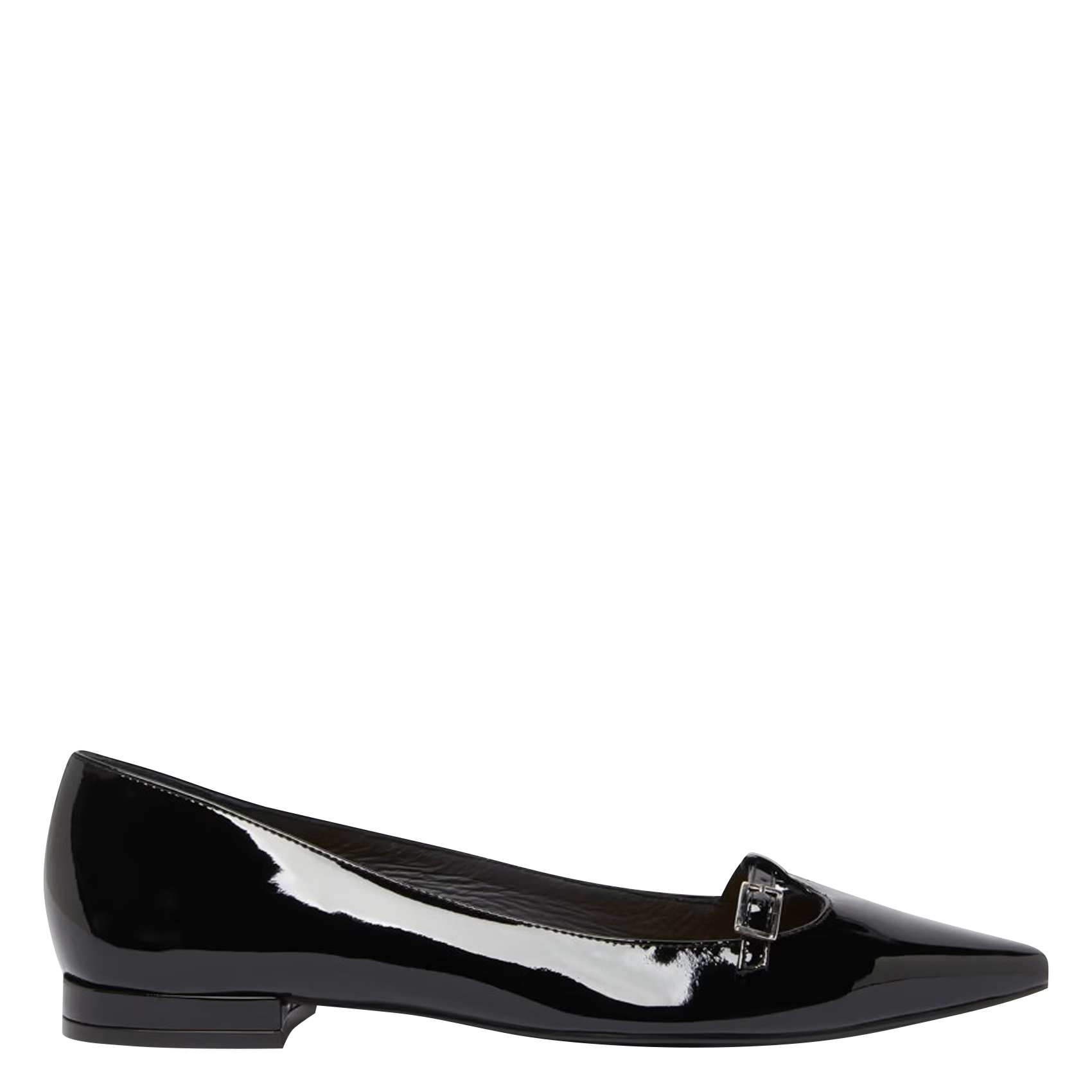 DANTE - Ballerines en cuir | Noir