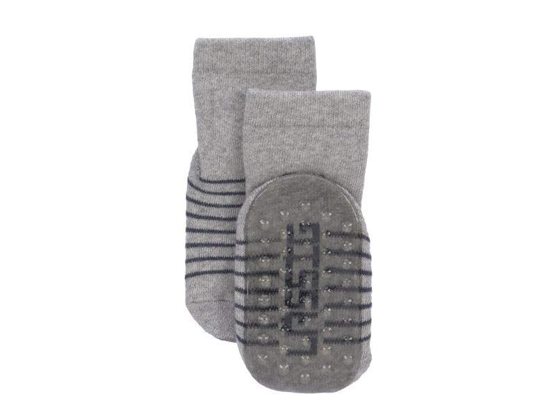 Lässig Antirutsch-Socken Blue/Grey 2er Set Gr. 15-18 Antirutsch-Socken 2er Set