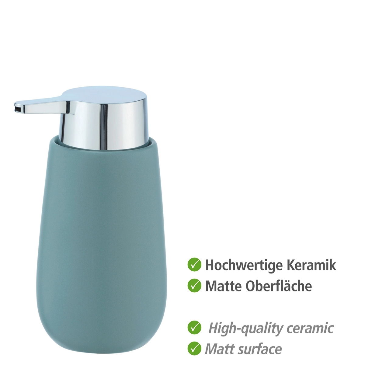 Wenko Keramik Bad-Accessoire-Set BADI
