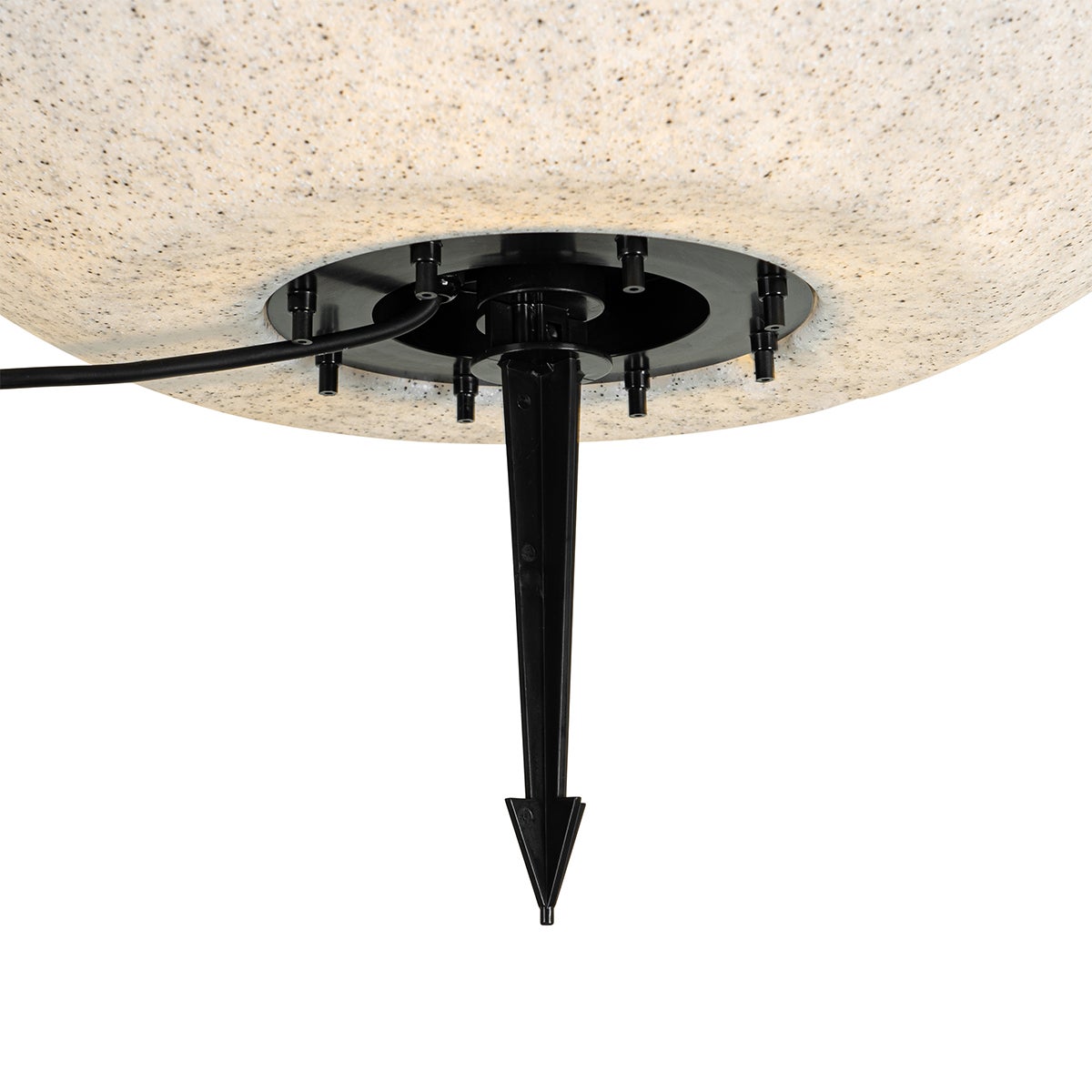 Moderne buitenlamp, grijs, 77 cm, IP65 - Nura