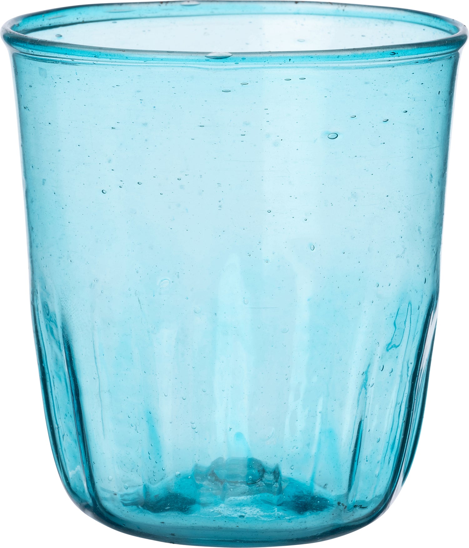 Intratuin vaas Agna blauw D 11 H 11 cm