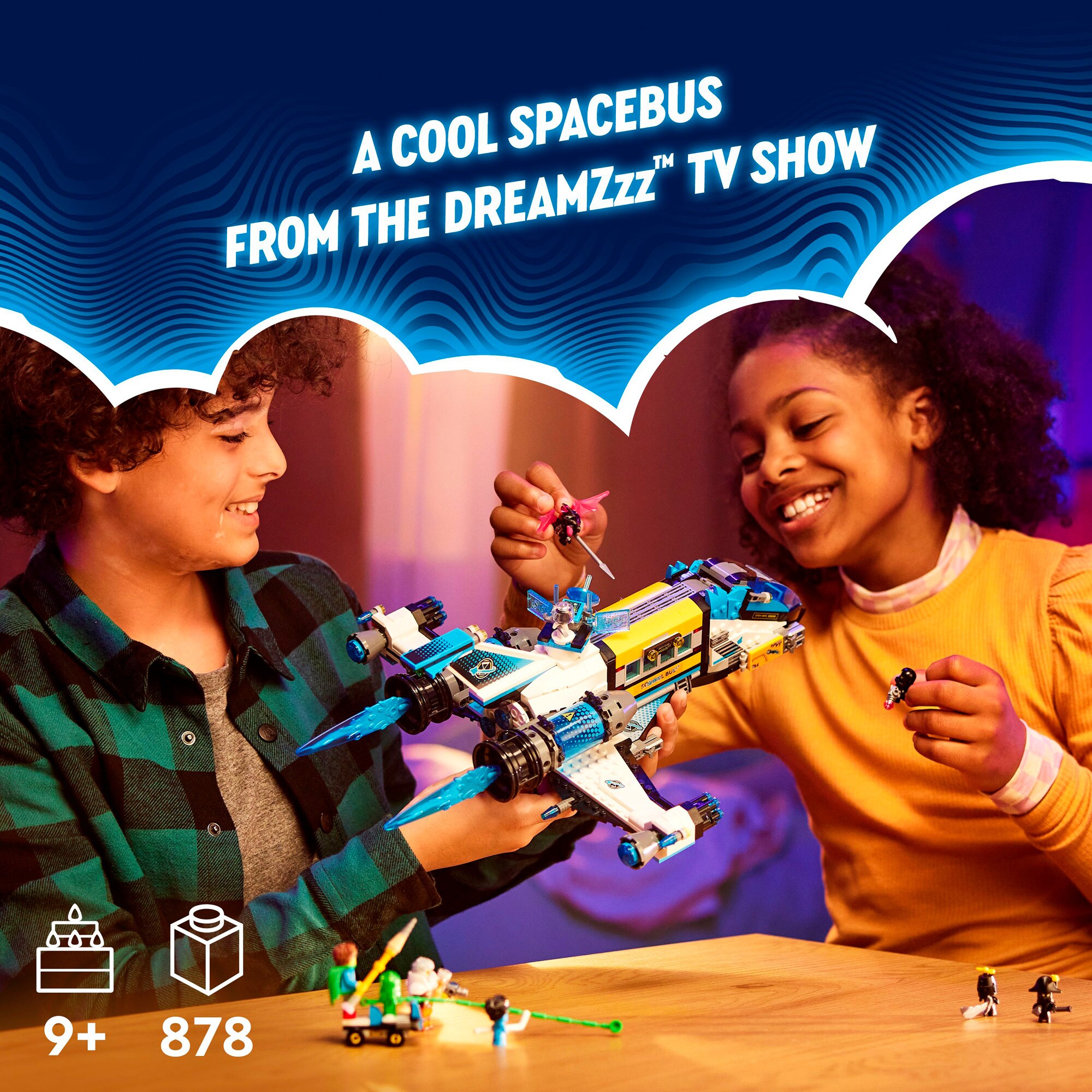 LEGO Konstruktionsspielzeug DREAMZzz Der Weltraumbus von Mr. Oz
