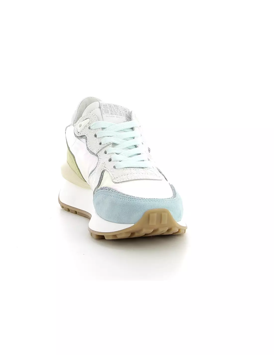 SMR - SEMERDJIAN 7447 - Baskets blanccieljaune