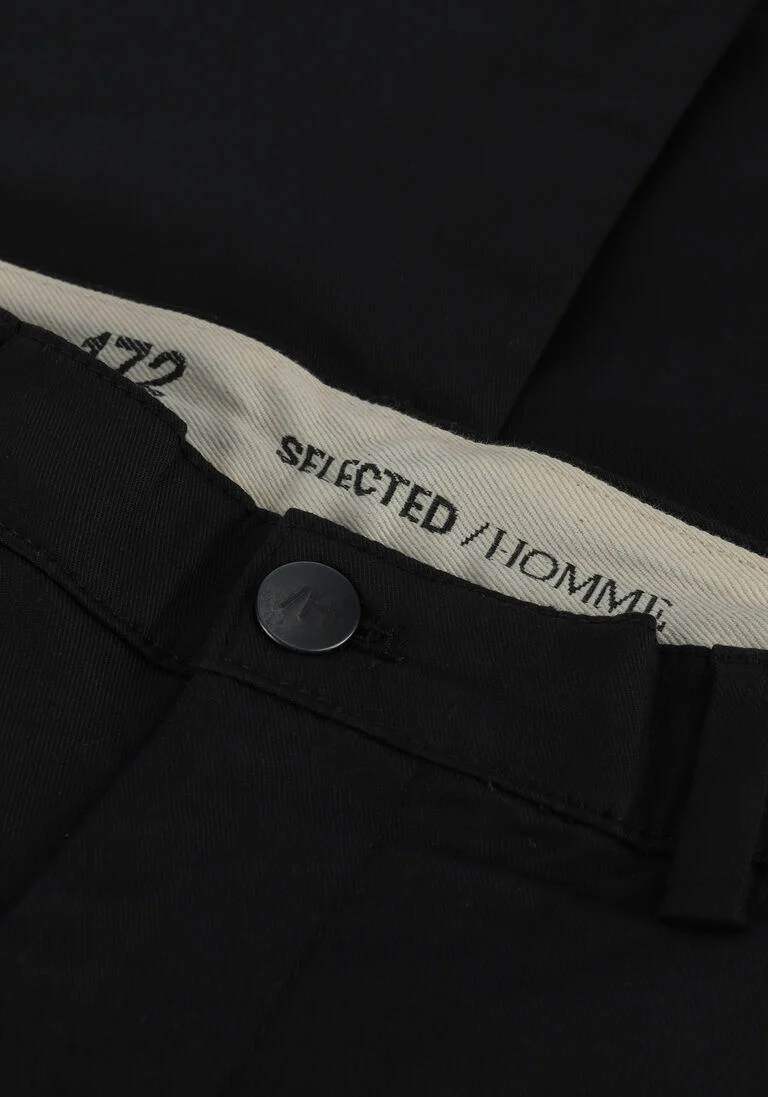 SELECTED HOMME zwarte selected homme chino slhslimtape-repton 172 flex pa
