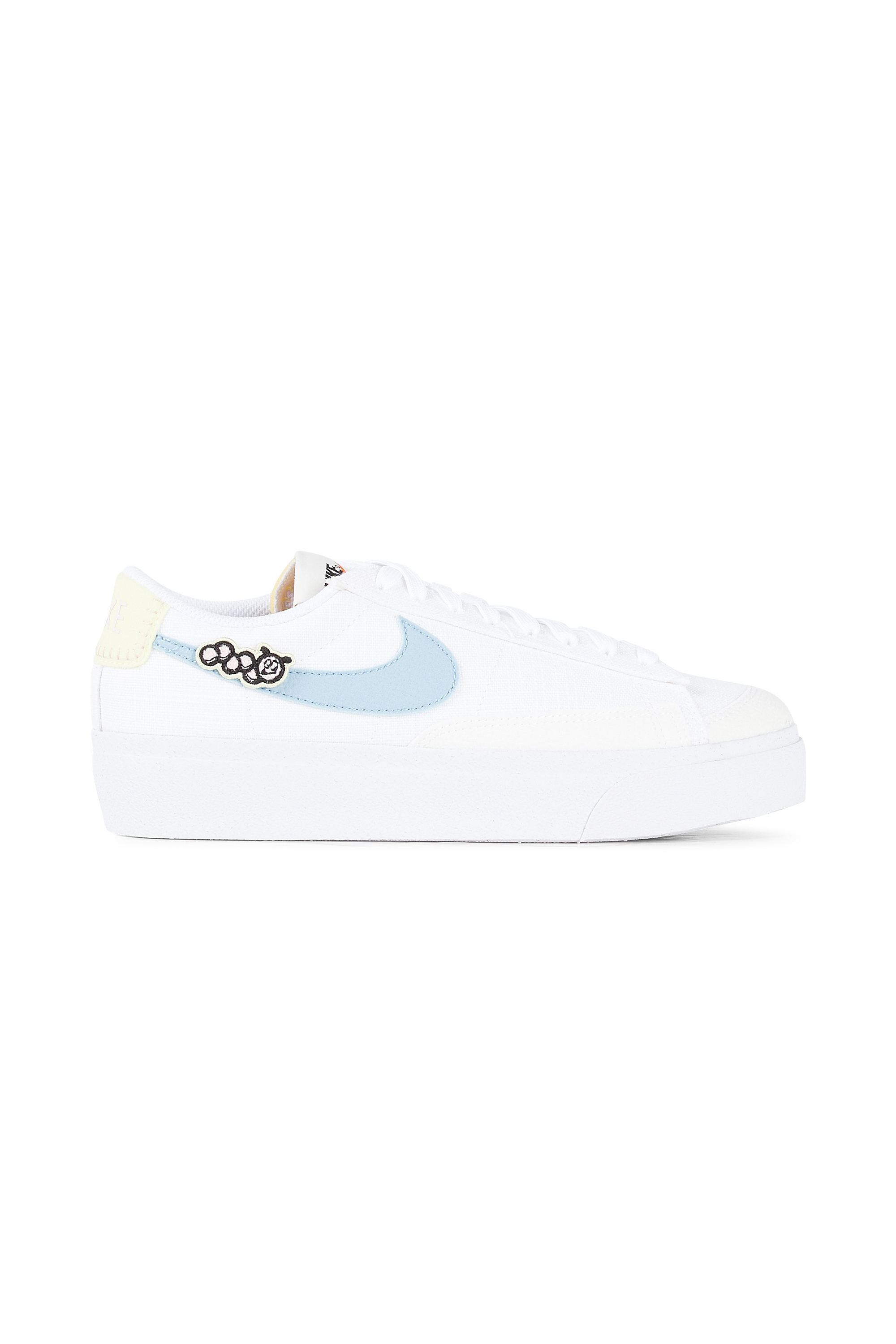 NIKE Baskets basses Blazer Low Platform Blanc